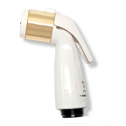 Duchinha Gatilho Para Ducha Activa Deca Branca Com Dourado - 4906303DO