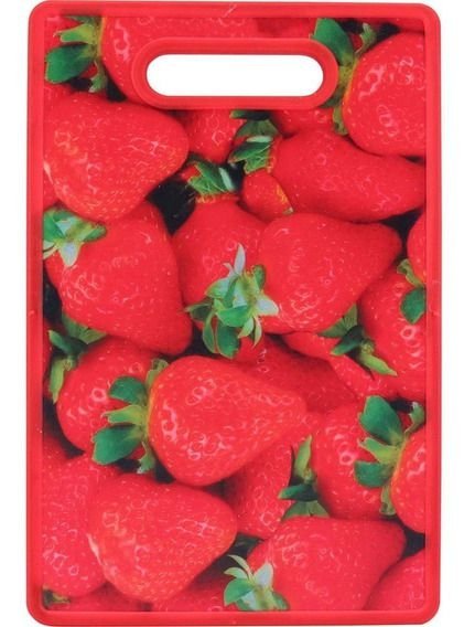 Ver imagem 1 de Tábua para Cortar Carne Frutas e Legumes Culinária 30x20cm