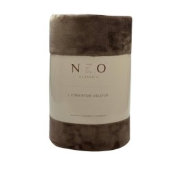 Cobertor Velour 300g M2 Casal 180x220 Microfibra Camesa - 2