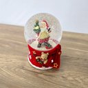 Ver imagem 2 de Enfeite Globo de Natal Musical Neve 15cm