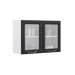 Armário em Aço 80cm 2 Portas com Vidro New Premium Itatiaia - 4