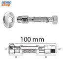 Ver imagem 4 de Flexível Pequeno Aço Inox 10cm M X F 1/2" - 250124