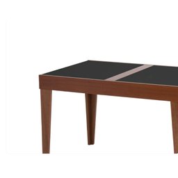 Mesa de Jantar Extensível 120x80cm Tampo de Vidro Paris  - 4