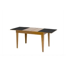 Mesa de Jantar Extensível Tampo de Vidro 120x80cm Paris  - 2