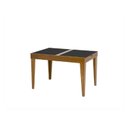Ver imagem 2 de Mesa de Jantar Extensível Tampo de Vidro 120x80cm Paris
