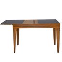 Ver imagem 6 de Mesa de Jantar Extensível Genova Tampo de Vidro 4 a 6 Lugares Mel Vidro Preto