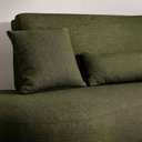Ver imagem 7 de Sofá 2 Lugares Orgânico Curvo Sala de Estar Living 153 x 80 Pequeno com 3 Almofadas Casa Lar Cor: