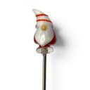 Ver mais imagens de Kit 4 Garfinhos Natalinos para Petiscos e Aperitivos com Enfeites de Natal a: 2cm L: 13cm C: 10cm