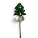 Ver imagem 5 de Kit 4 Garfinhos Natalinos para Petiscos e Aperitivos com Enfeites de Natal a: 2cm L: 13cm C: 10cm
