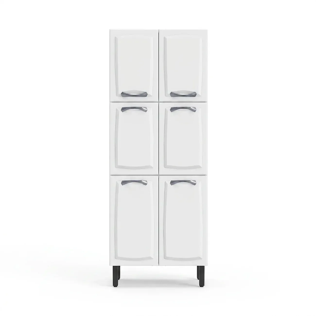 Ver mais imagens de Paneleiro Duplo em Aço 6 Portas 195 x 80cm New Premium Itatiaia Branco