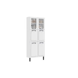 Paneleiro Duplo em Aço 80cm 6 Portas New Premium Itatiaia - 6
