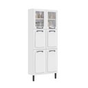 Ver imagem 6 de Paneleiro em Aço 6 Portas 80cm New Premium Itatiaia Branco