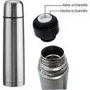 Ver imagem 2 de Garrafinha Térmica Inox Quente Frio 500ml
