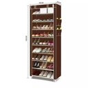 Ver imagem 5 de Sapateira Armário Organizador com 9 Prateleiras – Grande 160cm, Estante Guarda-roupa, Armário Portát