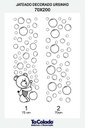 Ver imagem 1 de Adesivo Para Vidro Box Banheiro Jateado Decorado Ursinho Prova D'agua - 1,40 x 2,00m