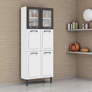 Paneleiro Duplo em Aço 80cm 6 Portas New Premium Itatiaia