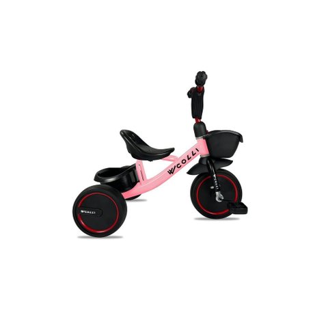 Bicicleta Colli Little Girl Aro 12 Quadro em Aço Carbono Rosa
