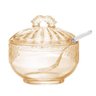 Açucareiro de Cristal Ecologico com Colher Imperial Ambar 12cm X 11,5cm - 4
