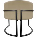 Ver imagem 6 de Kit 2 Poltronas Luna Decorativa Suede Cores Base Ferro Preto