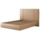 Ver imagem 6 de Cama Casal Flutuante com Cabeceira 140cm Astra S04 Couríssimo Bege - Lyam Decor