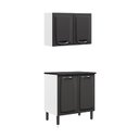 Ver imagem 3 de Cozinha Compacta em Aço 2 Peças 4 Portas New Premium Itatiaia