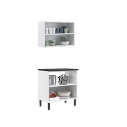 Cozinha Compacta em Aço 2 Peças 4 Portas New Premium Itatiaia - 3