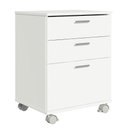 Ver imagem 2 de Gaveteiro Organizador Para Escritório 3 Gavetas Branco