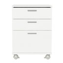 Ver imagem 4 de Gaveteiro Organizador Para Escritório 3 Gavetas Branco