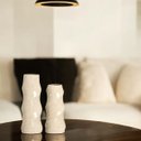 Ver imagem 5 de Vasos de Cerâmica Contorno para Decoração de Sala Bege Petra