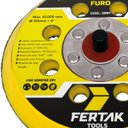 Ver imagem 5 de Suporte para Disco de Lixa Aderente 125mm 8 Furos + 30 Discos Lixa 125mm