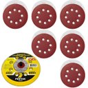 Ver imagem 1 de Suporte para Disco de Lixa Aderente 125mm 8 Furos + 30 Discos Lixa 125mm