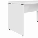 Ver imagem 7 de Mesa em L 1,20m com Gaveteiro 3 Gavetas Pés Painel F5 Office Cor:branco
