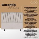 Ver imagem 6 de Cabeceira Cama Box Solteirão 100 Cm Lizza em Corino e Frame:cinza