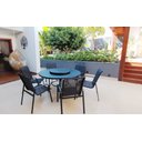 Ver imagem 4 de Cadeira Poltrona de Jardim e Piscina Material Alumínio e Tela Sling