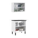 Ver imagem 5 de Cozinha Compacta em Aço 2 Peças 4 Portas New Premium Itatiaia