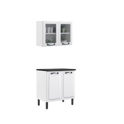 Cozinha Compacta em Aço 2 Peças 4 Portas New Premium Itatiaia - 6