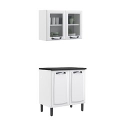 Cozinha Compacta em Aço 2 Peças 4 Portas New Premium Itatiaia - 2