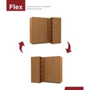 Ver imagem 3 de Armário Aéreo Canto Reto 98cm 1 Porta Maxxi Kappesberg