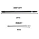 Ver imagem 2 de Cabo Prolongador 1,28m+ Suporte Garfo Gaiola 23cm + Rolo Antigota em Poliamida 23cm 10mm