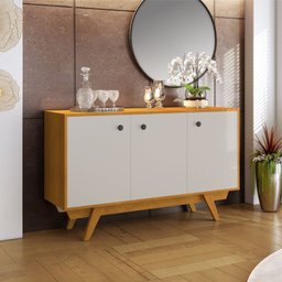 Buffet Aparador 3 Portas Harmonia Candian  - 1