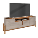 Ver imagem 1 de Rack Lizz 1.90 Off White/cedro - Casa D Móveis