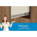 Ver imagem 3 de Guarda Roupa Casal 8 Portas e 4 Gavetas C/ Pés Curitiba 8.4 Jatobá/grafite - Santos Andirá