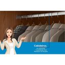 Ver imagem 4 de Guarda Roupa Casal 8 Portas e 4 Gavetas C/ Pés Curitiba 8.4 Jatobá/grafite - Santos Andirá