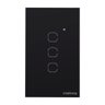 Interruptor Smart Wi-fi Touch 3 Preto Mis 1003 4850056 - 1