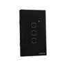 Interruptor Smart Wi-fi Touch 3 Preto Mis 1003 4850056 - 2