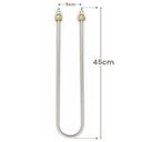 Ver imagem 3 de Resistência para Carro Térmico Tipo U 45cm 2500W 220V