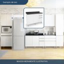 Ver mais imagens de Paneleiro 4 Portas 1 Gaveta Top Class Branco