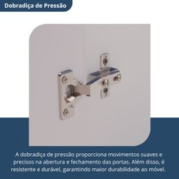 Paneleiro 4 Portas 1 Gaveta Top Class   - 4