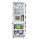 Ver imagem 3 de Paneleiro 4 Portas 1 Gaveta Top Class