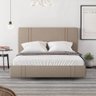 Cama Flutuante Star Queen em Linho Sky Box Bege - 2